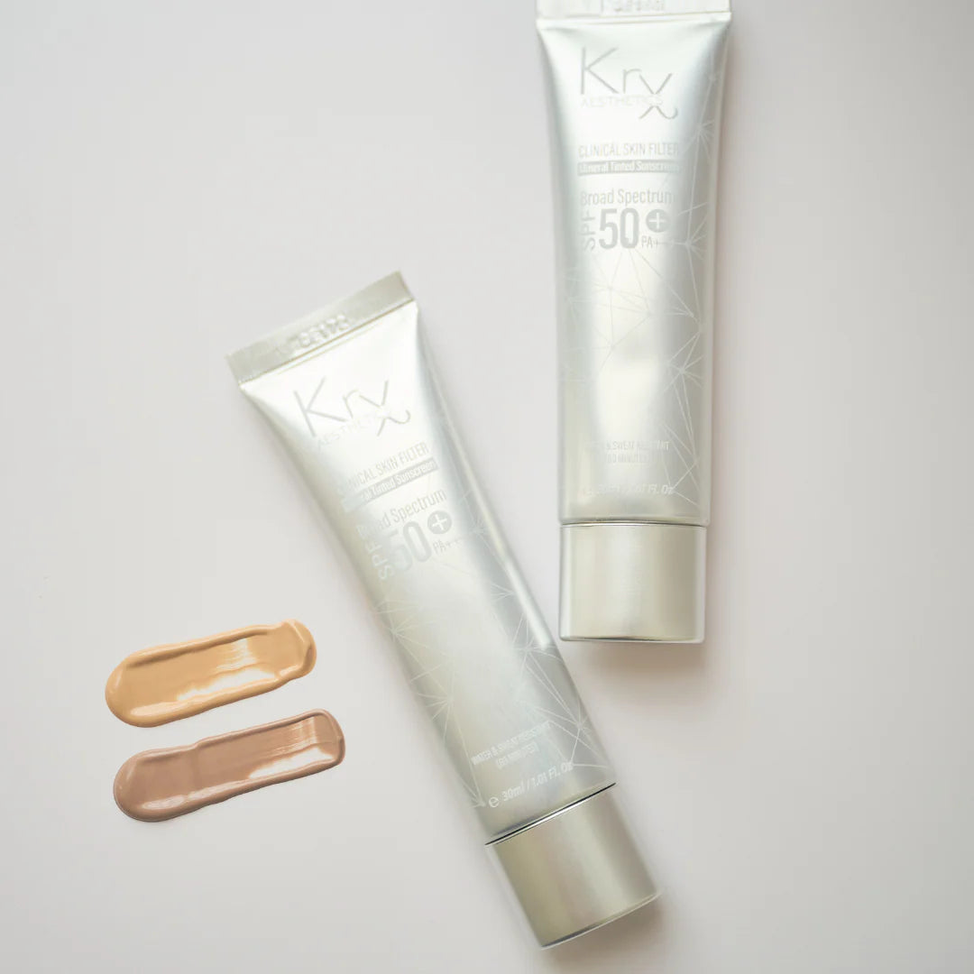 KrX SKIN FILTER TINTED SPF50 PA+++ (LIGHT/MEDIUM)